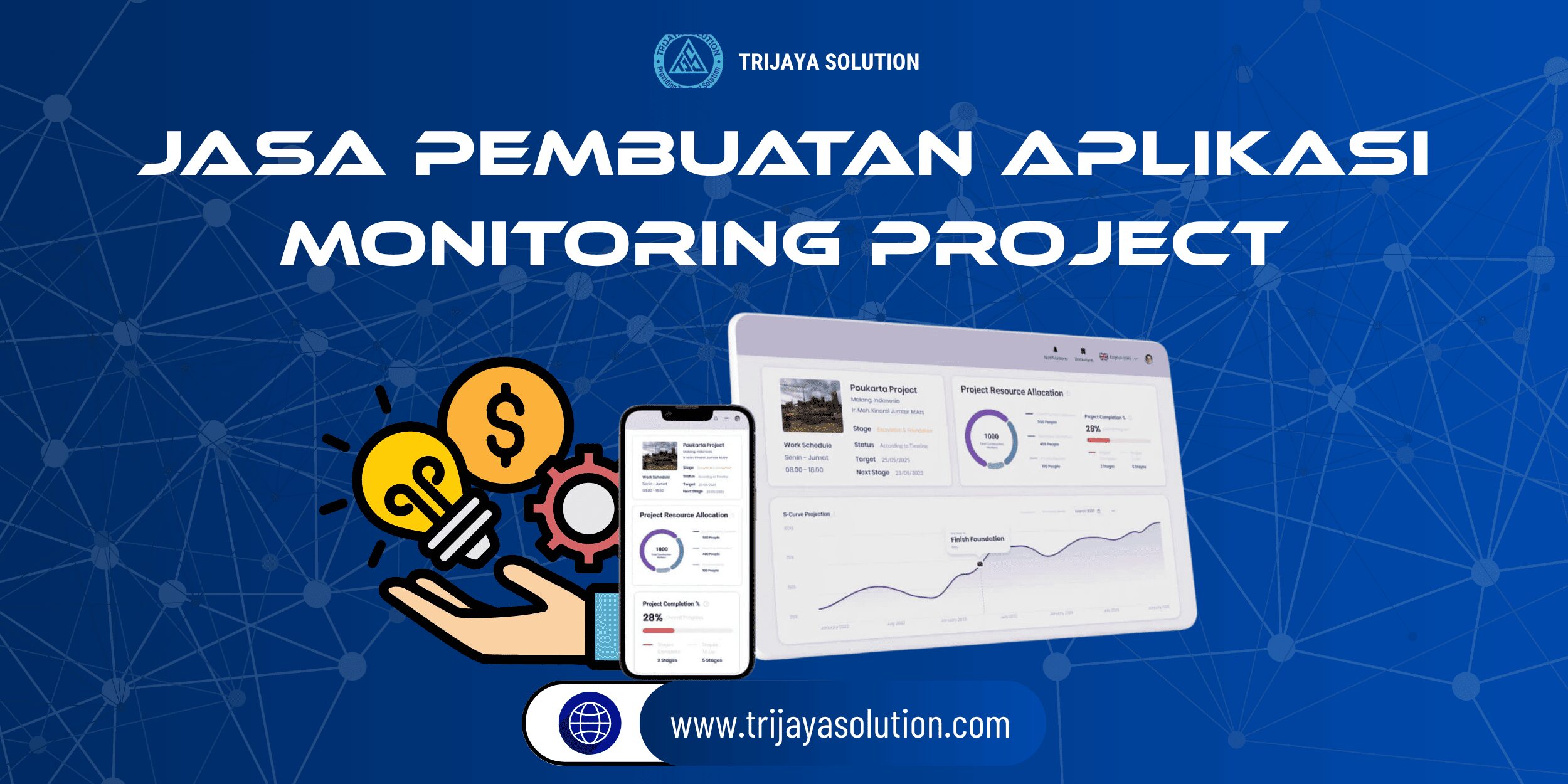 Jasa Pembuatan Aplikasi Monitoring Project