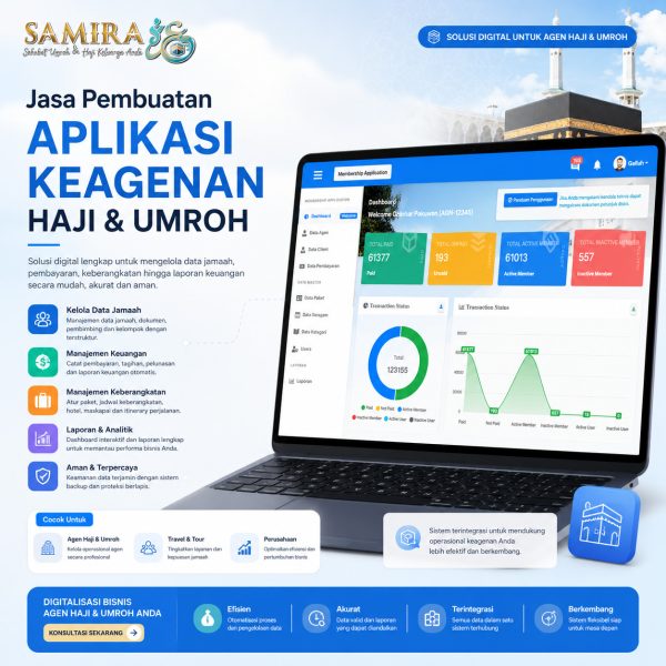 Aplikasi Keagenan Travel Haji dan Umroh